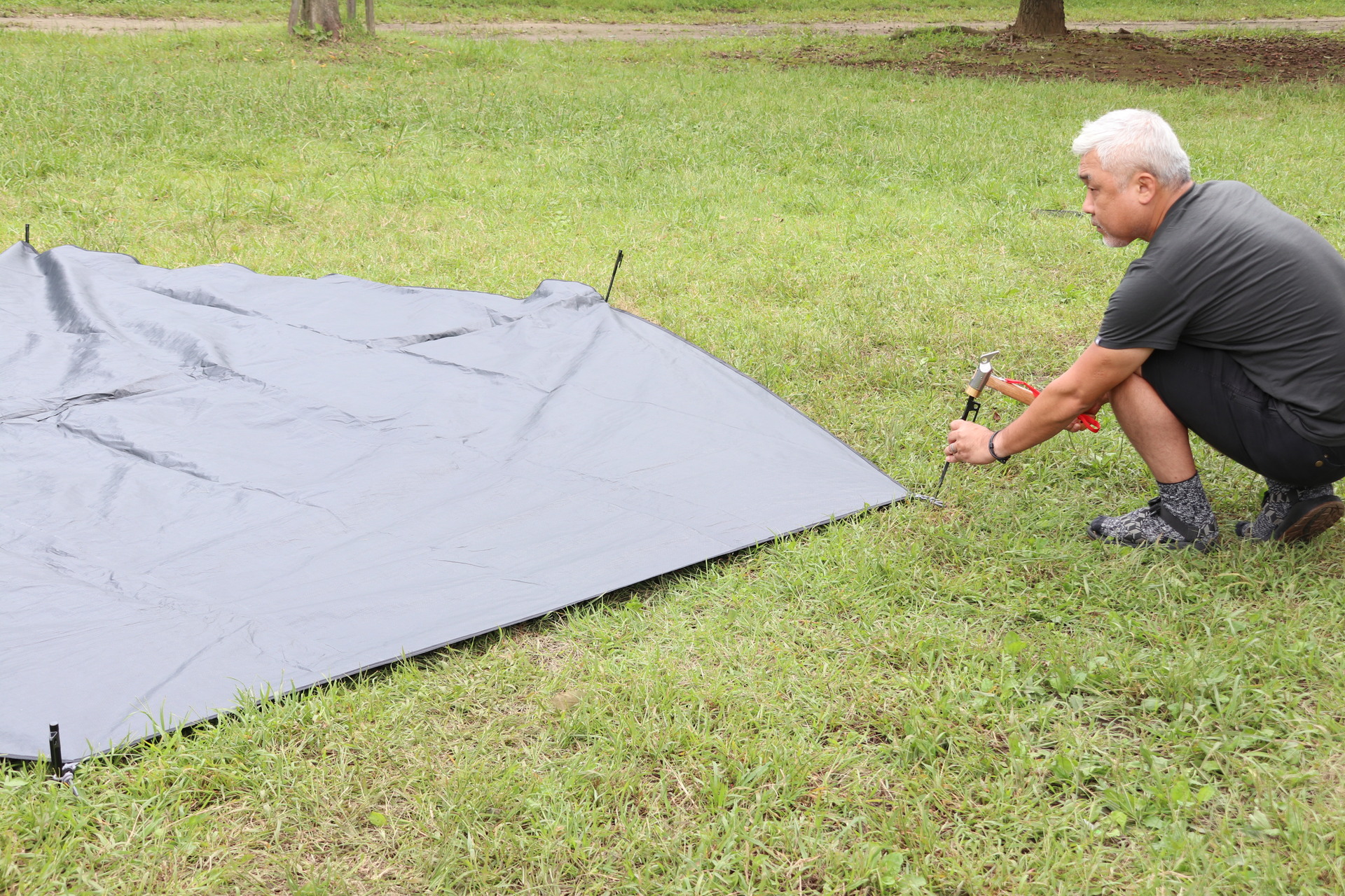 Hi-TC ワイドワンポールテント　グランドシートHX