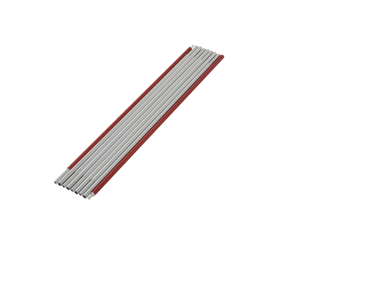 Tunnel Two-Rooms Tent Alu.Pole part  